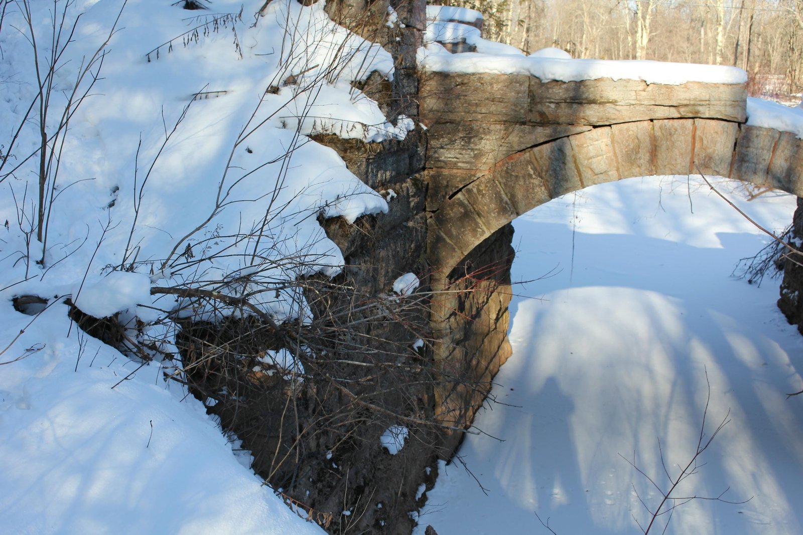 West abutment